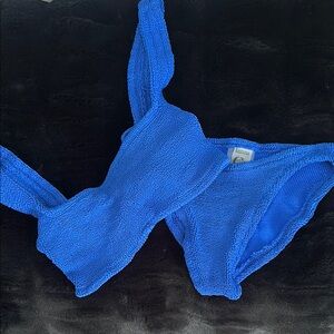Hunza G Xandra Bikini Royal Blue